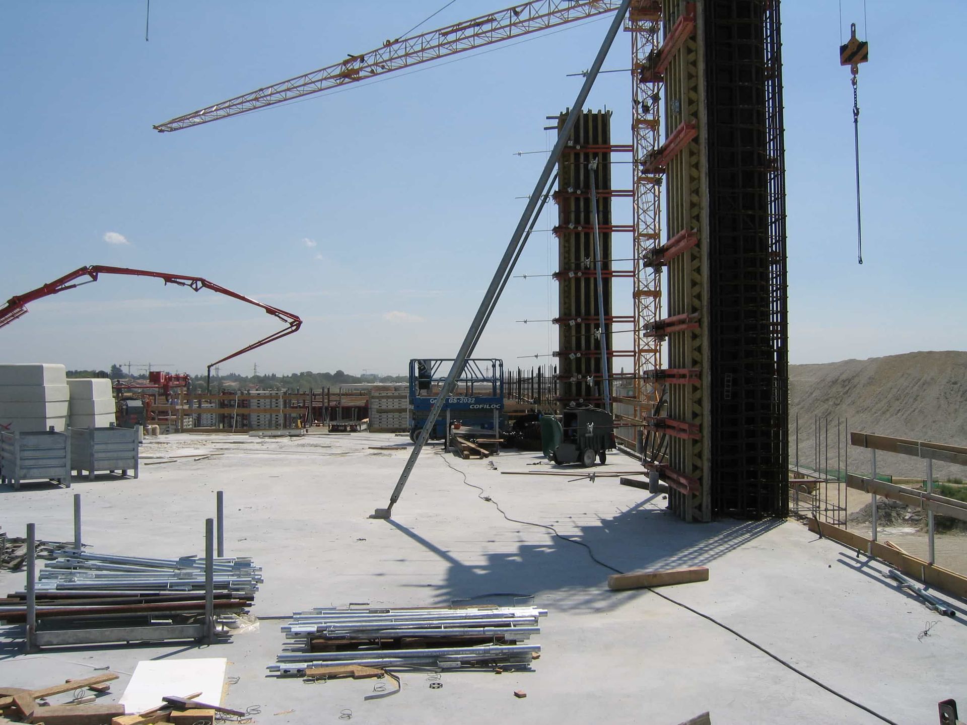 San Benedetto plant under construction