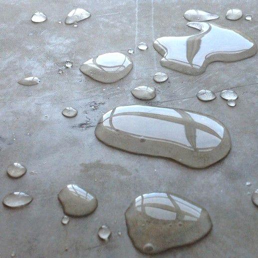 Hydrophobic impregnation of concrete