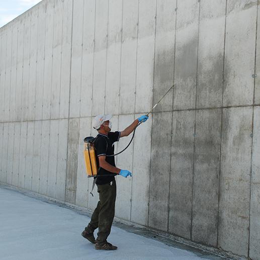 Impregnation treatment of concrete