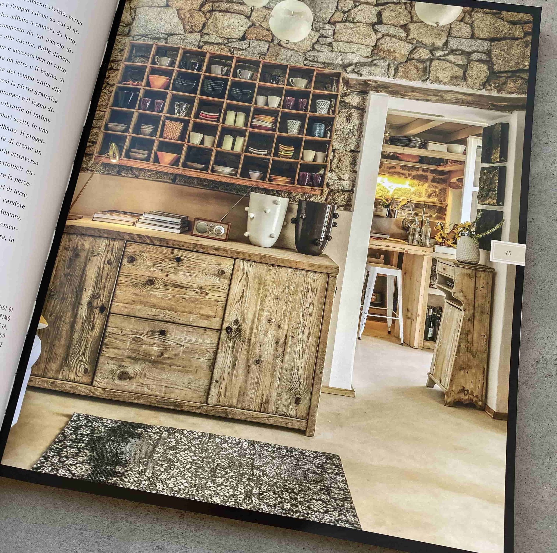 Casa dei Gatti interior with microcement