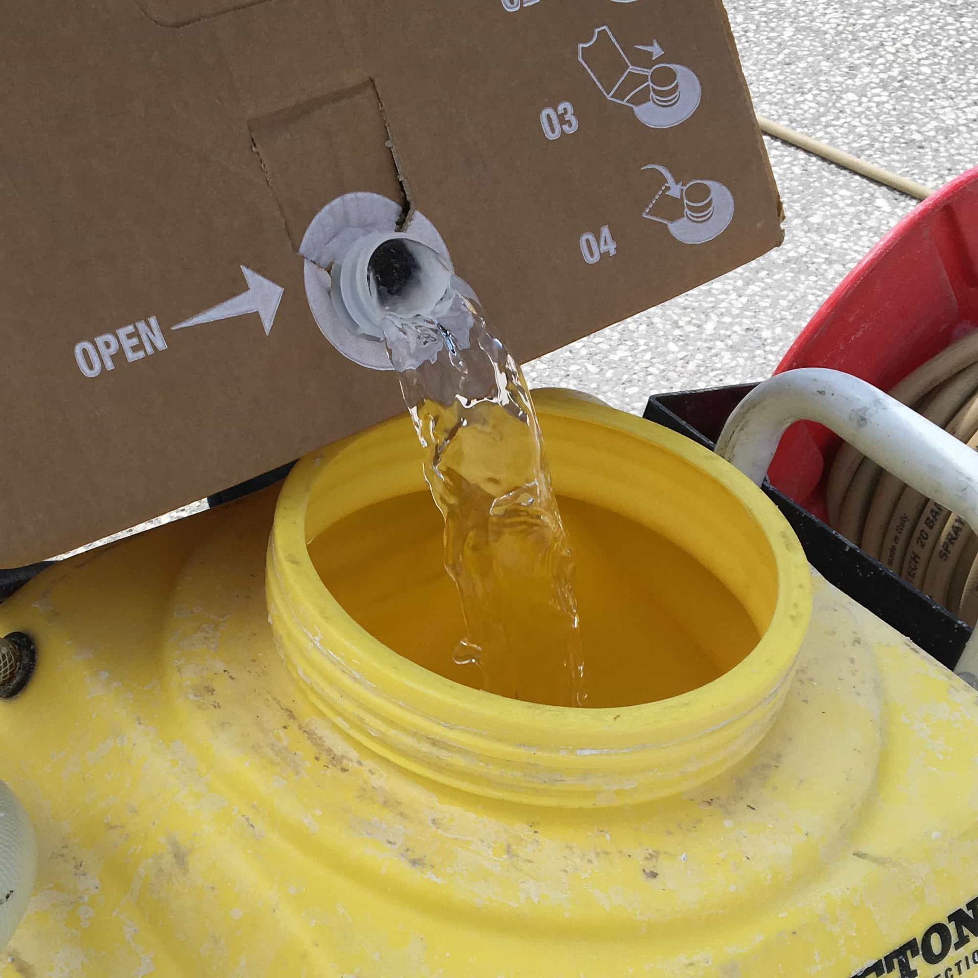 Evercrete silicate treatment by Ecobeton